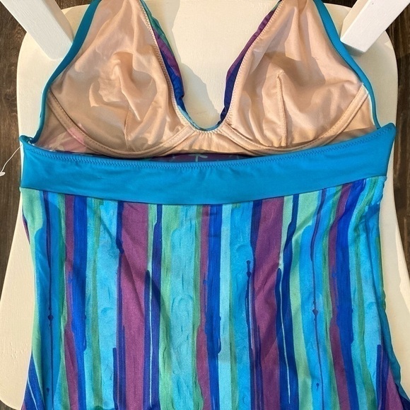 La PERLA SUMMER STRIPE ONE PIECE BATHING SUIT-34C - Picture 7 of 16